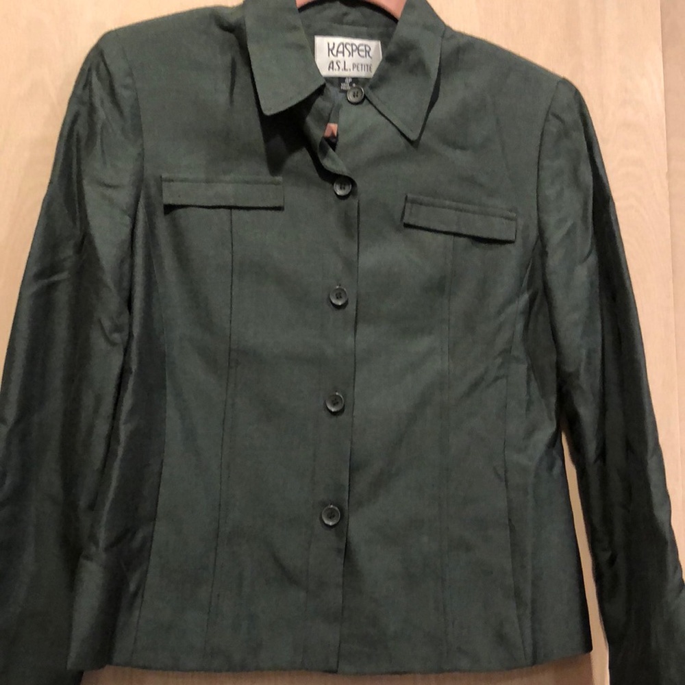Kasper A.S.L. Petite pants suit